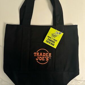 Trader Joes Mini Canvas Tote Bag New with Tags Limited Edition